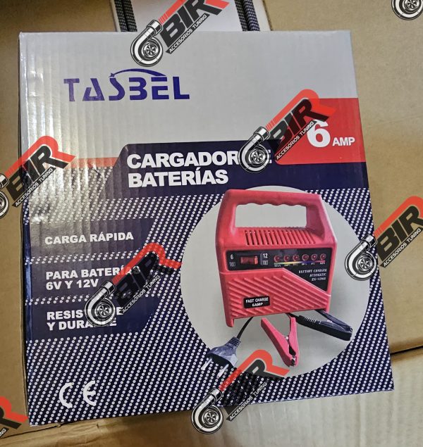 Cargador De Batería 6 Amperes Universal 12-6 Volt