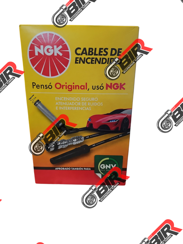 juego cables de bujia nissan v16 tapa roja E16